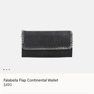 Stella McCartney Falabella Flap Continental Wallet